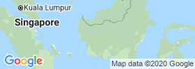 West Kalimantan map